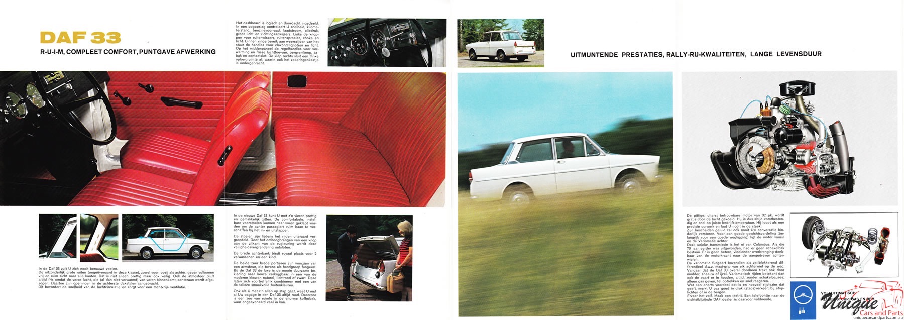 1967 DAF 33 Brochure Page 2